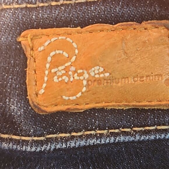 Paige Premium Denim, Laurel Canyon, Dark Wash, Low Rise, Bootcut Jeans, 28 - Picture 10 of 10